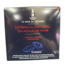 Ostras natural agua mar conserva