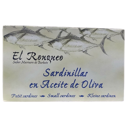 [CJ-0546] Sardinillas en Aceite de Oliva 16/20 120Gr El Ronqueo